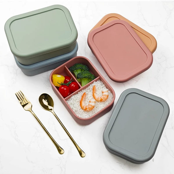 Partitioned Food-Grade Silicone Lunch Box — Kenya · WIMU Kitchen Nairobi