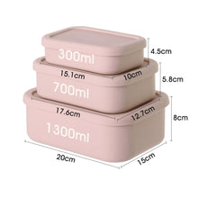 Leak proof &amp; Food grade Silicone Lunch box set (view 3) — Kenya · WIMU Kitchen