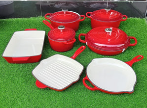 Enamel Cast Iron Cooking Pots (view 2) — Kenya · WIMU Kitchen