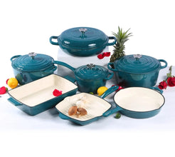 Enamel Cast Iron Cooking Pots (view 8) — Kenya · WIMU Kitchen