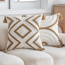 Boho Throw Pillow Covers With Tassels (view 5) — Kenya · WIMU Kitchen