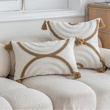 Boho Throw Pillow Covers With Tassels (view 2) — Kenya · WIMU Kitchen