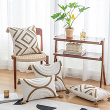 Boho Throw Pillow Covers With Tassels (view 4) — Kenya · WIMU Kitchen