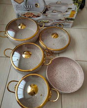 9PCS GRANITE COATING KITCHEN COOKWARE SET (view 2) — Kenya · WIMU Kitchen