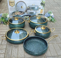 9PCS GRANITE COATING KITCHEN COOKWARE SET — Kenya · WIMU Kitchen