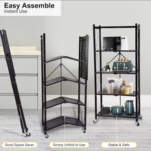 5 LAYER FOLDABLE KITCHEN RACK (view 5) — Kenya · WIMU Kitchen
