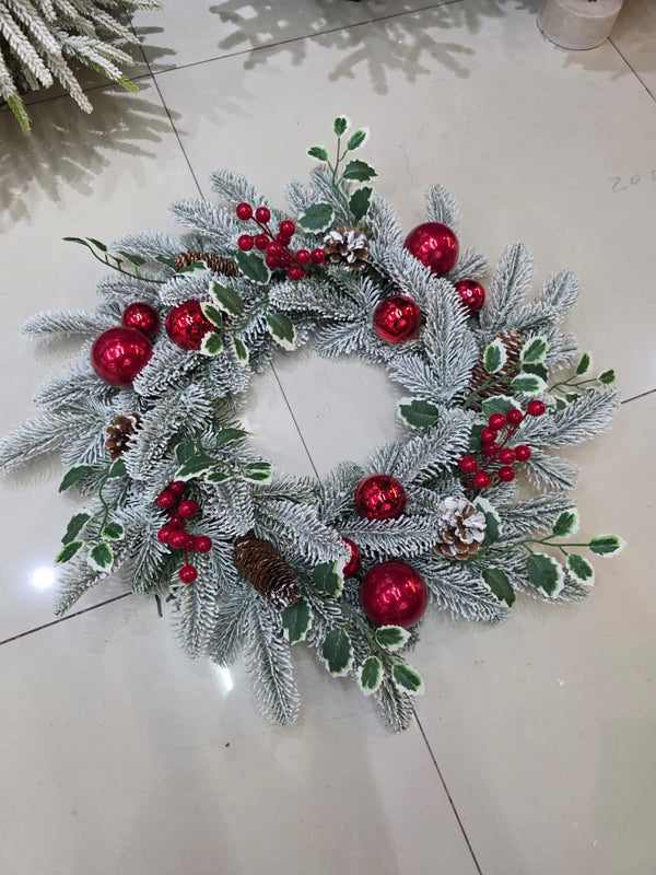 Door Christmas Wreath — Kenya · WIMU Kitchen Nairobi