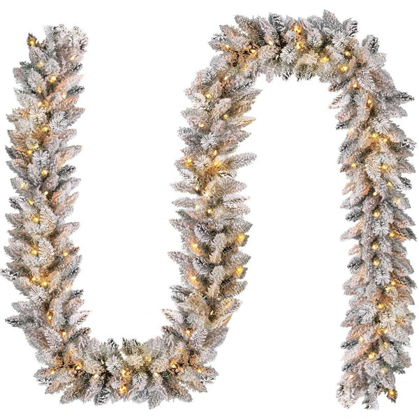 Snow Flocked Garland — Kenya · WIMU Kitchen Nairobi