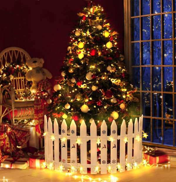 Christmas tree garden fence — Kenya · WIMU Kitchen Nairobi