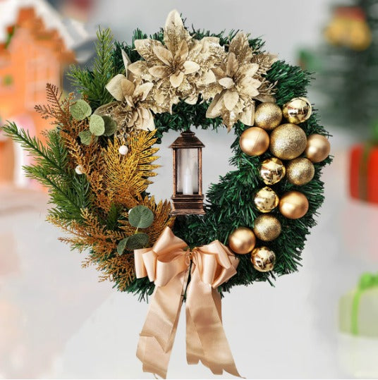 Christmas Wreath With Lamp — Kenya · WIMU Kitchen Nairobi