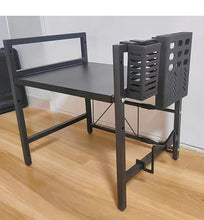 Single layer Heavy-duty Adjustable Microwave Stand (view 3) — Kenya · WIMU Kitchen