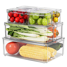 7-Piece BPA-Free Stackable Acrylic Fridge Organizer. — Kenya · WIMU Kitchen
