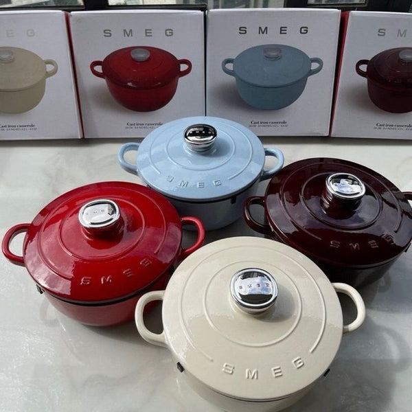 SMEG CAST IRON CASSEROLE — Kenya · WIMU Kitchen Nairobi