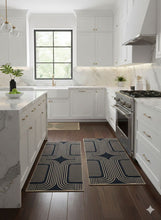 2pcs Geometric Heavy Duty Wide Kitchen /Floor Mats Set (view 3) — Kenya · WIMU Kitchen