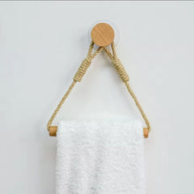 Hemp Rope with Bamboo Tissue Holder (view 2) — Kenya · WIMU Kitchen