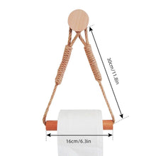 Hemp Rope with Bamboo Tissue Holder (view 4) — Kenya · WIMU Kitchen