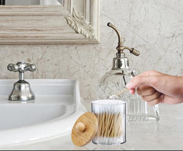 Acrylic Earbud / Swab / Cotton Wool Multipurpose Organizer — Kenya · WIMU Kitchen
