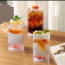 High Borosilicate Embossed Water / Juice Glasses – 450ml (view 2) — Kenya · WIMU Kitchen