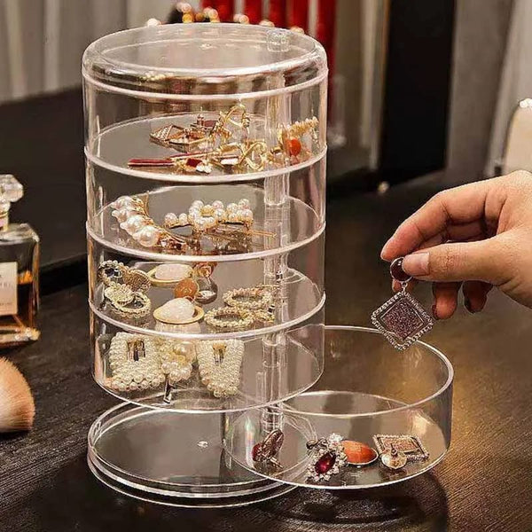 Acrylic Rotating Jewellery Holder — Kenya · WIMU Kitchen Nairobi