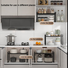 Expandable Storage Rack (view 3) — Kenya · WIMU Kitchen