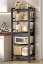 5-Tier Metallic Kitchen Rack — Kenya · WIMU Kitchen