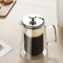 Double-Walled Borosilicate French Press Coffee Maker (650ml) — Kenya · WIMU Kitchen