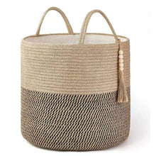 Woven Decorative Laundry / Toys Basket (view 4) — Kenya · WIMU Kitchen