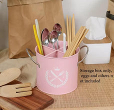 Alloy Cutlery Holders (view 3) — Kenya · WIMU Kitchen