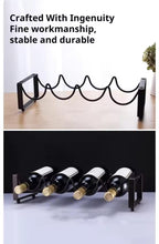 Metallic Carbon Wine Holder (view 4) — Kenya · WIMU Kitchen