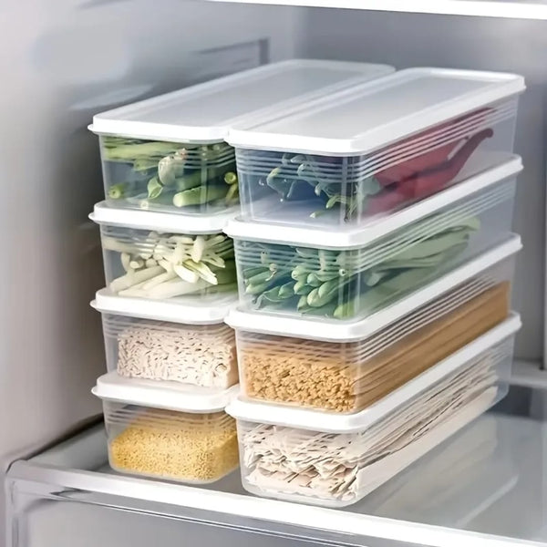 Refrigerator Herb Storage Box / Fresh Keeping Crisper Organizer with Lid — Kenya · WIMU Kitchen Nairobi