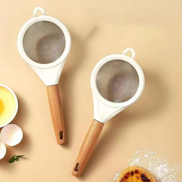 Stainless steel mesh sieve. — Kenya · WIMU Kitchen Nairobi