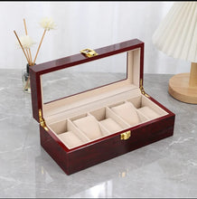 Luxurious wooden 5 slots watch case. (view 2) — Kenya · WIMU Kitchen