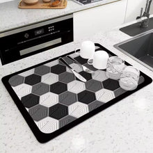Super Absorbent Non-Slip Dish Drain Mat / Dish Drying Mat (view 5) — Kenya · WIMU Kitchen