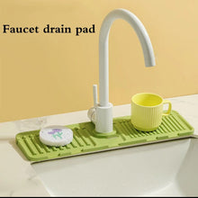 Silicone Faucet Mat Sink Splash Guard / Drainage Pad (view 2) — Kenya · WIMU Kitchen
