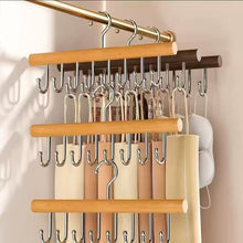 New Wooden Plank Multipurpose 8-Hook Hanger (view 3) — Kenya · WIMU Kitchen