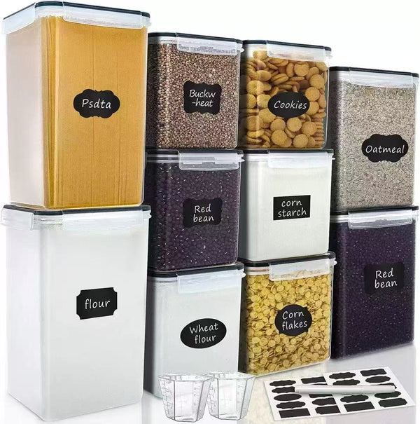 10pcs Food / Cereals Storage Containers — Kenya · WIMU Kitchen Nairobi