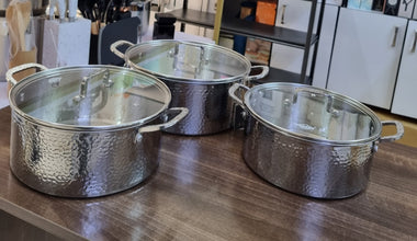 UAKEEN 6PCS STAINLESS STEEL SET. (view 2) — Kenya · WIMU Kitchen