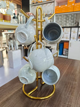 6 pcs marble cups set. (view 2) — Kenya · WIMU Kitchen