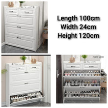 Bucket flip shoe cabinet (view 4) — Kenya · WIMU Kitchen