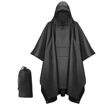 High quality unisex adult rain poncho with cap (view 2) — Kenya · WIMU Kitchen
