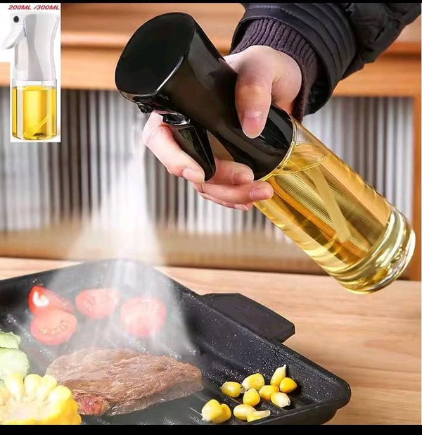 Glass oil spray bottle. — Kenya · WIMU Kitchen Nairobi