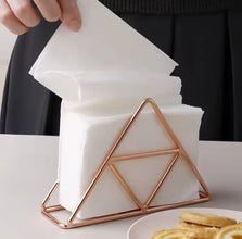 Modern Metallic Napkin Holder (view 2) — Kenya · WIMU Kitchen