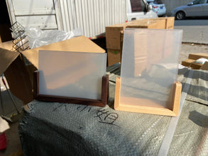 Acrylic Photo Frame with wooden base. (view 2) — Kenya · WIMU Kitchen