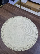 Round Elegant Braided table mats. (view 3) — Kenya · WIMU Kitchen