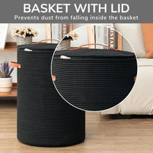 Woven decorative basket with lid — Kenya · WIMU Kitchen