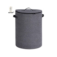 Woven decorative basket with lid (view 2) — Kenya · WIMU Kitchen