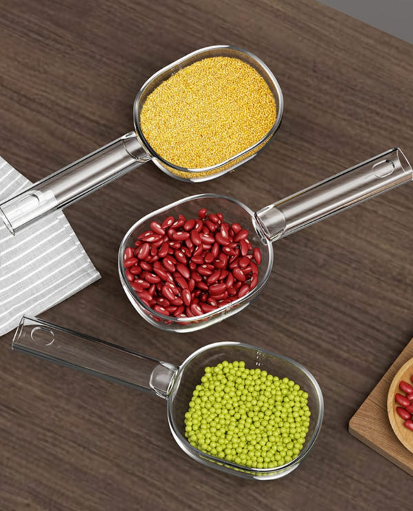 3 pcs set  acrylic scoops. — Kenya · WIMU Kitchen Nairobi
