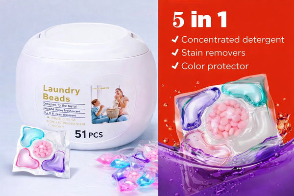 5-in-1 Laundry Pods + Laundry Beads — Kenya · WIMU Kitchen Nairobi