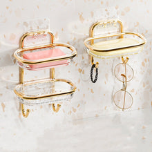 No More Soggy Soap Bars – Gold Double-Layer Wall Mounted Soap Holder — WIMU Kitchen Nairobi — Kenya · WIMU Kitchen