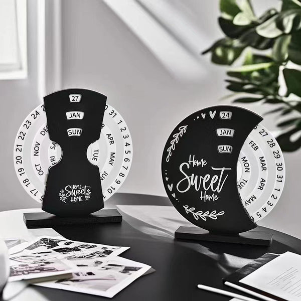 Never Lose Track of Today – Perpetual Wooden Block Calendar — WIMU Kitchen Nairobi — Kenya · WIMU Kitchen Nairobi